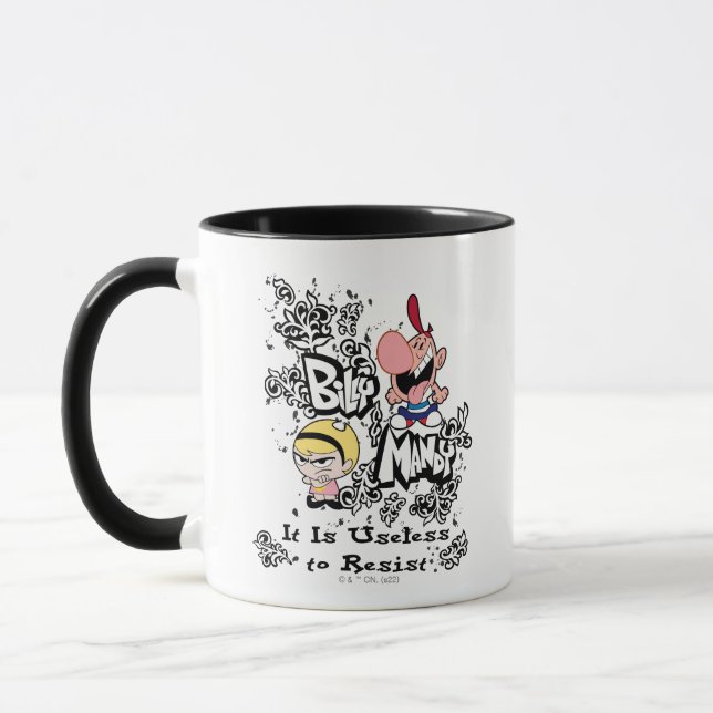 Mug Billy & Mandy - Inutile de résister (Gauche)