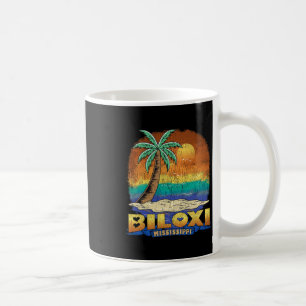 Mug Biloxi Mississippi Souvenir Vintage en détresse