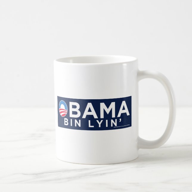 Mug Bin Lyin d'Obama (Droite)