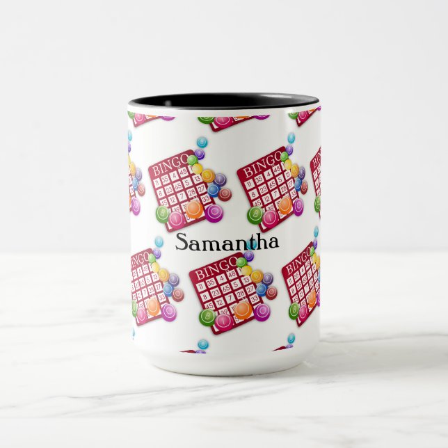 Mug Bingo Musique personnalisée (Centre)