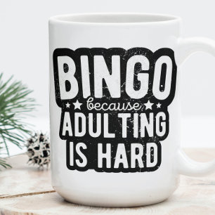 Mug Bingo parce que l'adultère est difficile   Bingo d