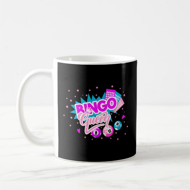 Mug Bingo Queen Pocket Balls amusant (Gauche)