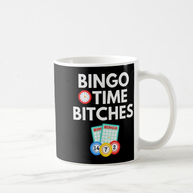 Mug Bingo Time Es Funny Bingo Player Game Lover Gift H (Droite)