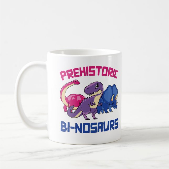Mug Binosaures préhistoriques Bi-nosaures (Gauche)