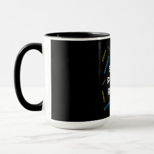 Mug Biologie amusante Manger Pipette de sommeil Répéte