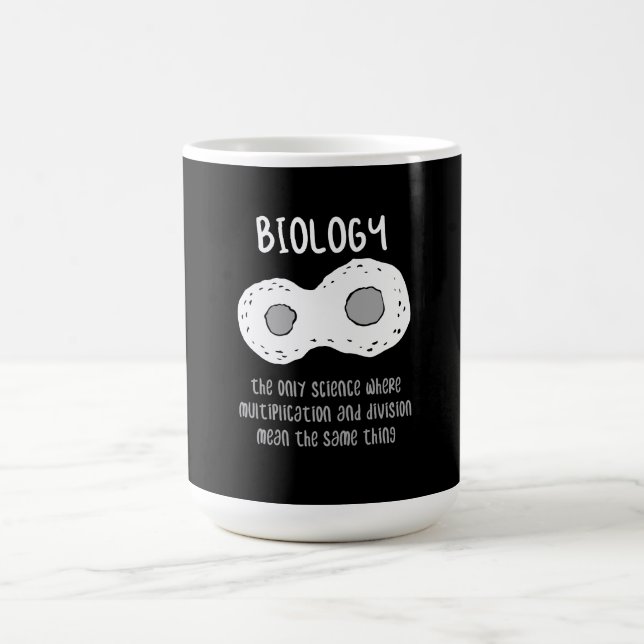 Mug Biologie - Biologie Le seul cadeau scientifique (Centre)