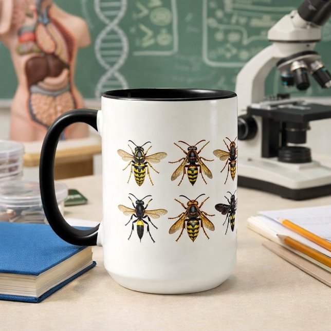 Mug Biologie des guêpes piquantes  (Créateur téléchargé)