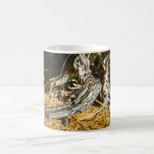Mug Biologie D'Un Lézard Dragon Porté Par Un Bébé,