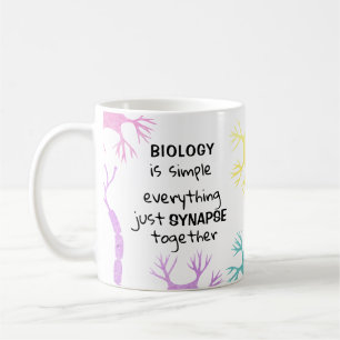 Mug Biologie Neuron Synapse Science Docteur Professeur