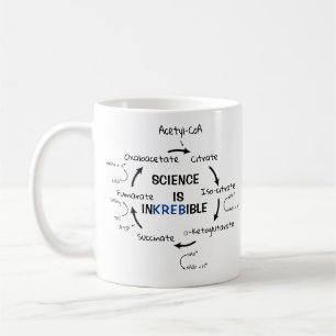 Mug Biologie scientifique Le cycle de Kreb Enseignant