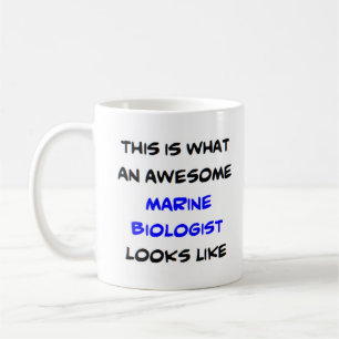 Mug biologiste marin génial