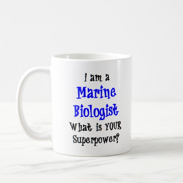 Mug biologiste marine (Gauche)