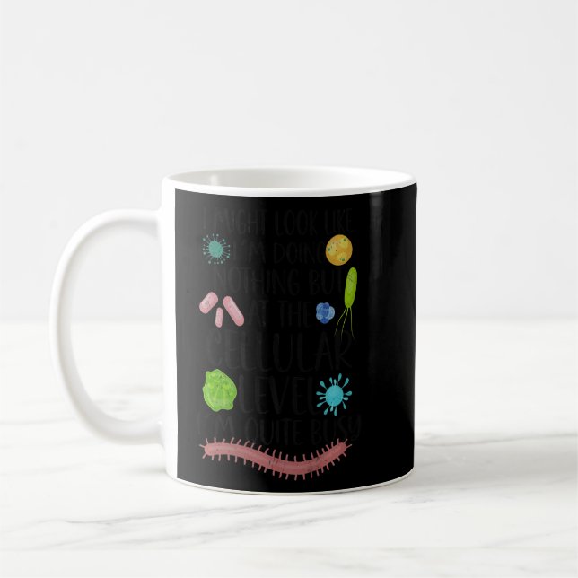 Mug Biologiste Microbiologiste Laboratoire Staph Bi (Gauche)