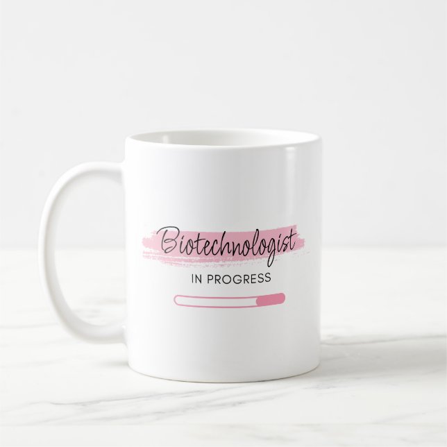 Mug Biotechnologue en cours - Personnalisé (Gauche)