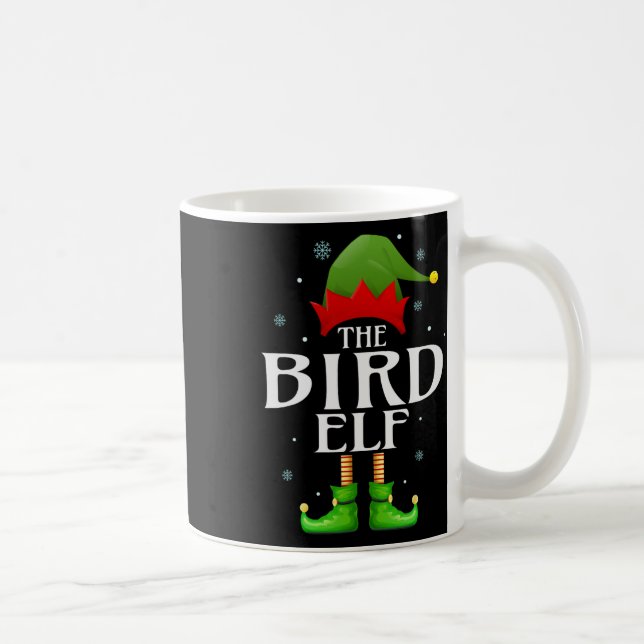 Mug Bird Elf Xmas Matching Family Group (Droite)