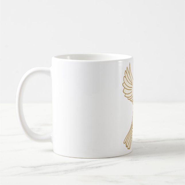 Mug bird nerd birder cute bird watcher (Gauche)