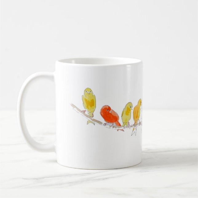 Mug bird of hope_canary (Gauche)