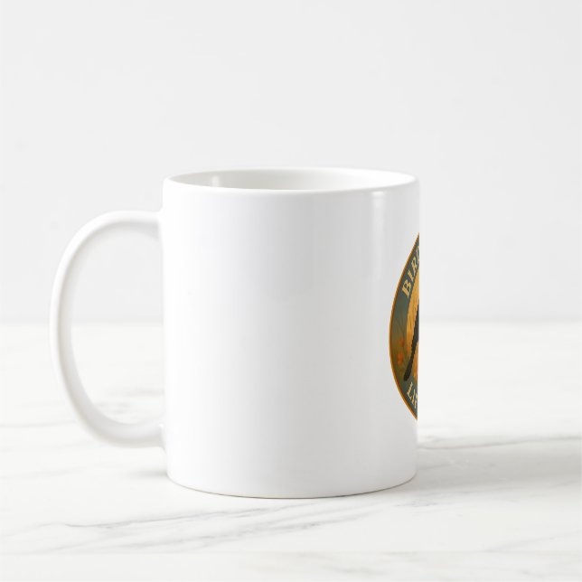 Mug Birding est un mode de vie - Red Winged Blackbird  (Gauche)