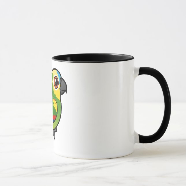 Mug Birdorable Bleu-a affronté le perroquet (Droite)