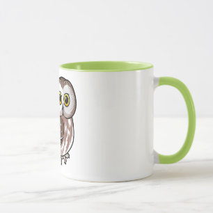 Mug Birdorable du nord Scie-affûtent le hibou