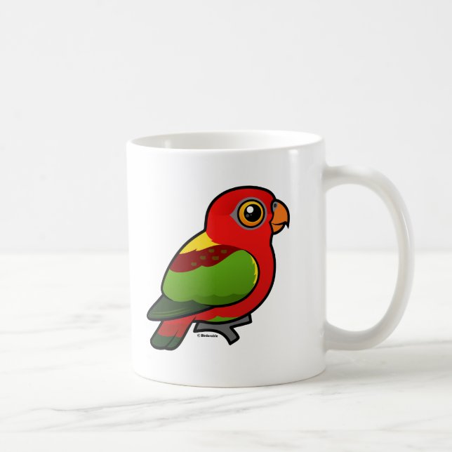 Mug Birdorable Jaune-a soutenu le Lory (Droite)