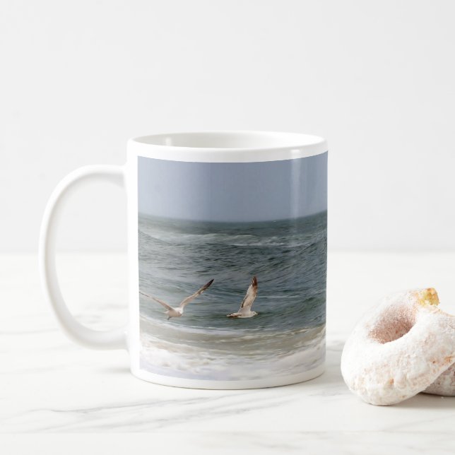 Mug Birds in Flight by Shirley Taylor (Avec donut)