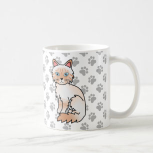 Mug Birman / Ragdoll Tabby au point rouge - Chat et pa