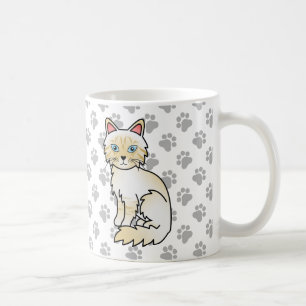 Mug Birman / Ragdoll tabby crème Point Chats & Pattes