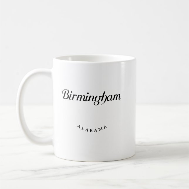 Mug Birmingham Alabama - Police noire (Gauche)