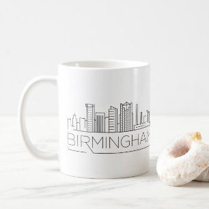 Mug Birmingham (Alabama), Skyline stylisée