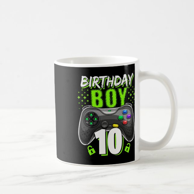 Mug Birthday Boy 10 Video Game Controller 10e B (Droite)