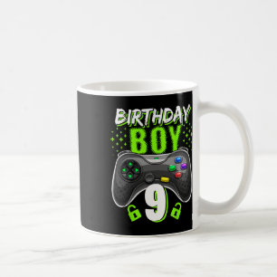 Mug Birthday Boy 9 Video Game Controller Gamer 9th Bir
