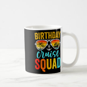 Mug Birthday Cruise Squad 2025 Cruise Birthday Party V