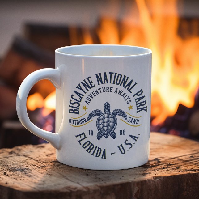 Mug Biscayne Lagoon Reserve Florida (Créateur téléchargé)