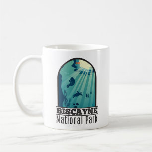 Mug Biscayne National Park Floride Sous-marin Maritime