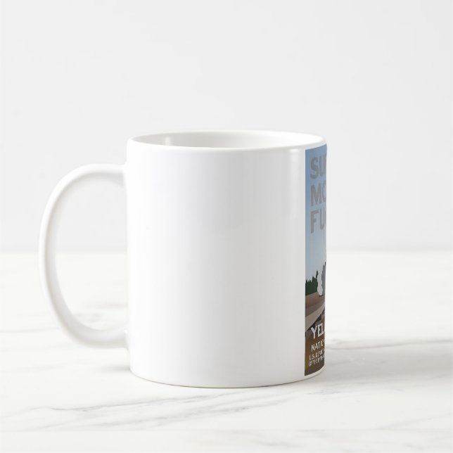 Mug Biscuit Basin Surprise - Parc national de Yellowst (Gauche)