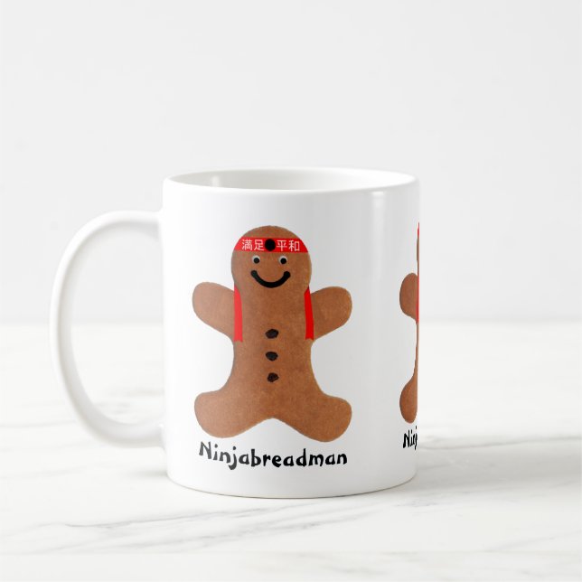 Mug Biscuit Ninjabreadman (biscuit) (Gauche)