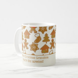 Mug Biscuits au pain d'épice Noël personnalisés