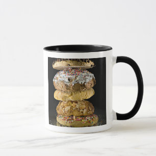 Mug Biscuits dans une pile