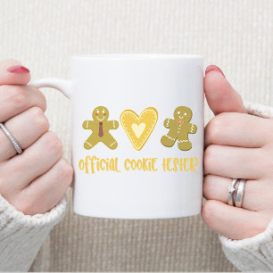 Mug Biscuits officiels Tester Gingerpain mignon Noël.