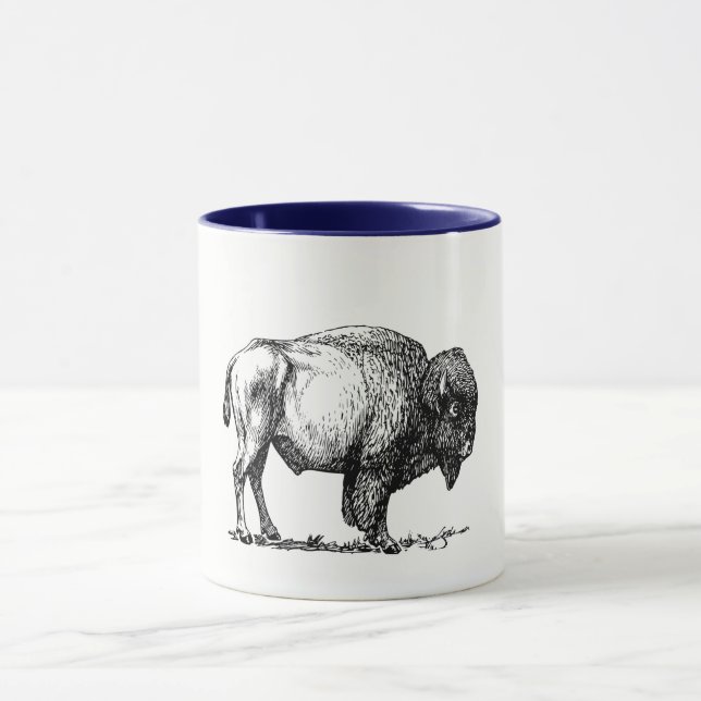 Mug Bison américain de Buffalo (Centre)