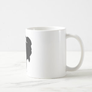 Mug Bison de bison noir et blanc Pop Art