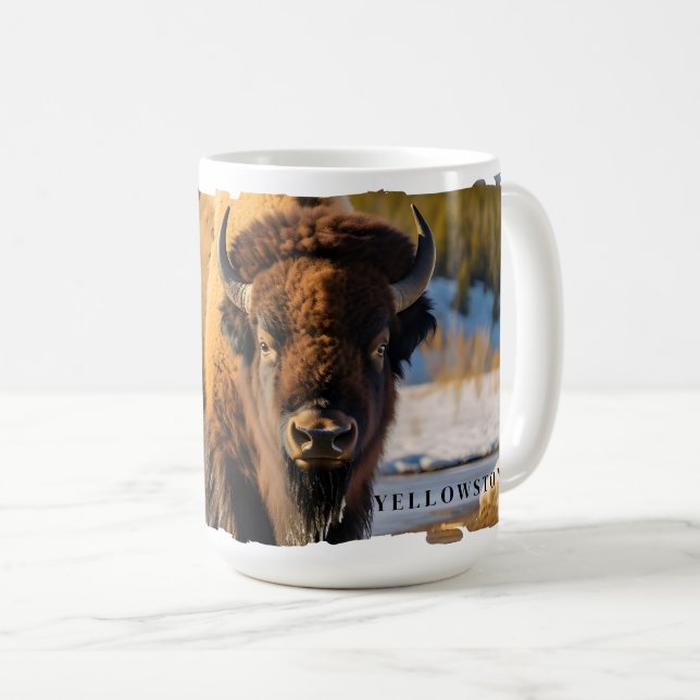 Mug Bison de Yellowstone (Devant droit)