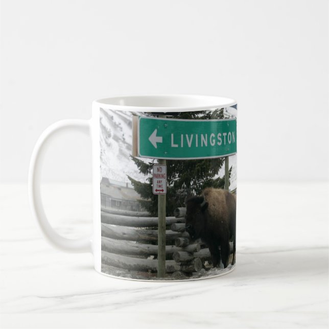 Mug BIson, Entrée Yellowstone, Gardiner, MT (Gauche)
