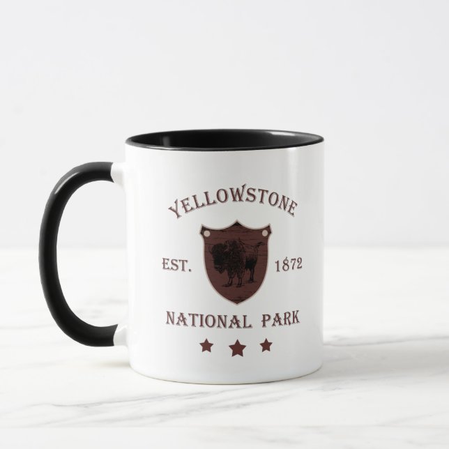 Mug Bison Parc national de Yellowstone (Gauche)