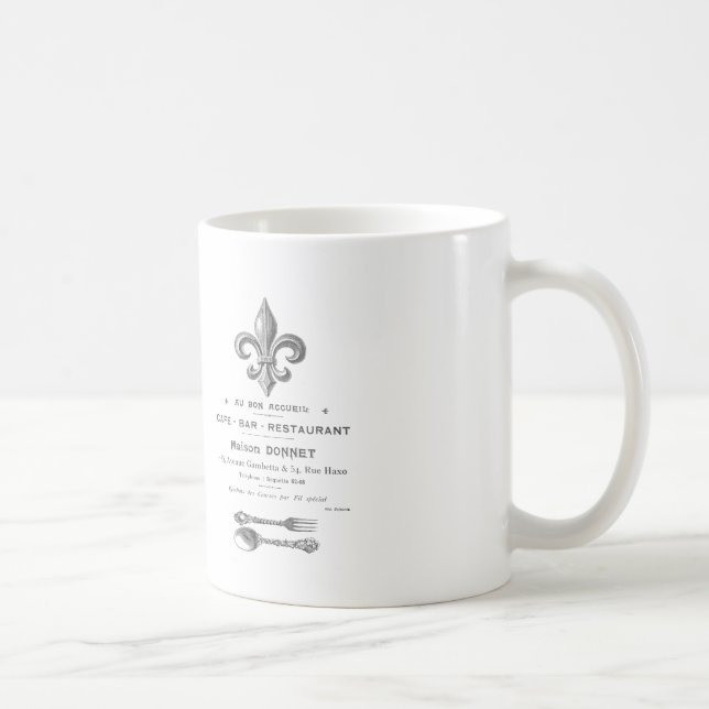 MUG BISTROS FRANÇAIS VINTAGES MODERNES (Droite)
