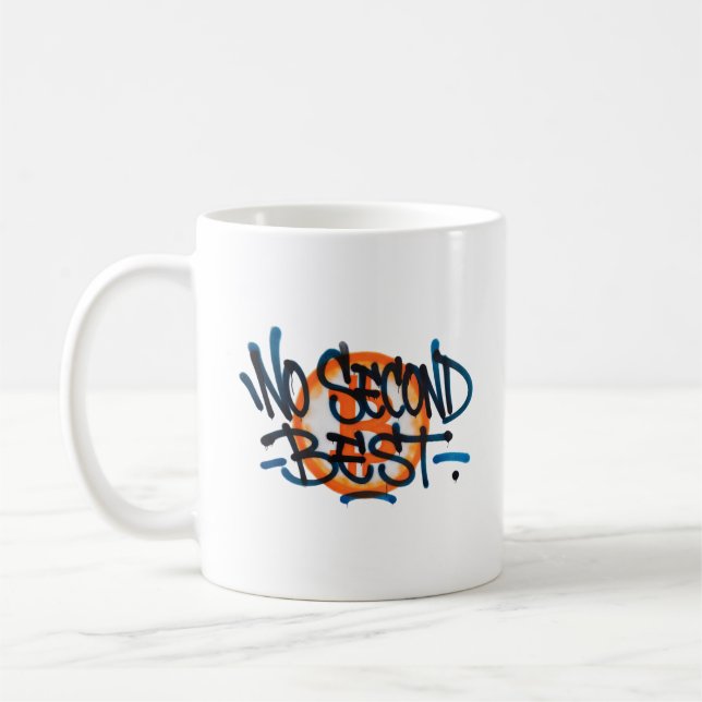 Mug Bitcoin : Pas de Second Meilleur (Style 1) (Gauche)