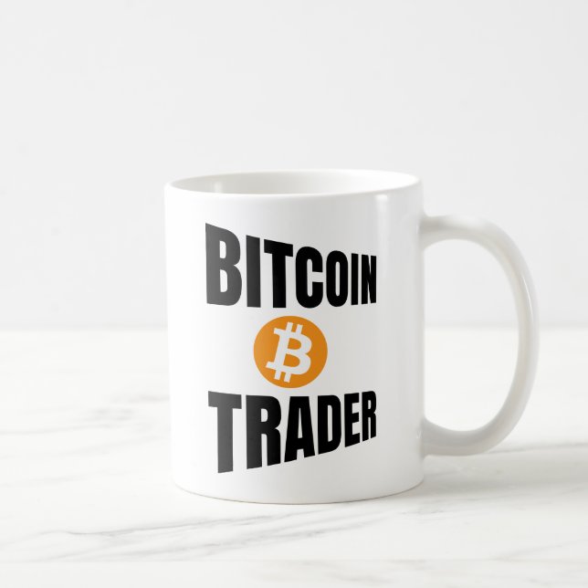 Mug Bitcoin Trader Perspective Texte (Droite)