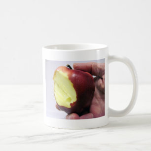 Mug Bitten Red Apple