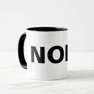 Mug Bizarre de café NOPE